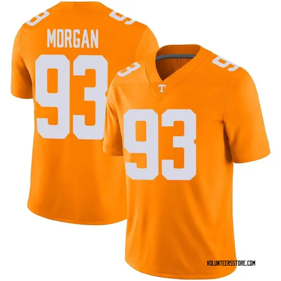 Kolby Morgan Nike Tennessee Volunteers Men's Game Football Jersey - Orange