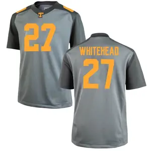 Len'Neth Whitehead Nike Tennessee Volunteers Youth Game Gray College Jersey - White
