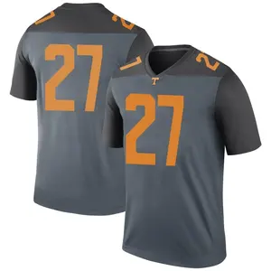 Len'Neth Whitehead Nike Tennessee Volunteers Youth Legend Gray College Jersey - White