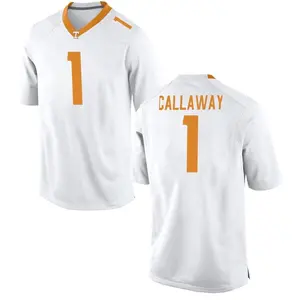 Marquez Callaway Nike Tennessee Volunteers Men's Game College Jersey - White