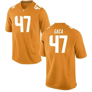 Matt Gaca Nike Tennessee Volunteers Men's Game College Jersey - Orange