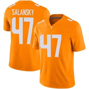 Matthew Salansky Nike Tennessee Volunteers Men's Game Football Jersey - Orange