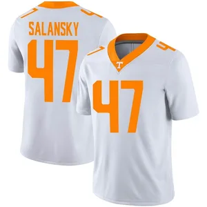 Matthew Salansky Nike Tennessee Volunteers Youth Game Football Jersey - White