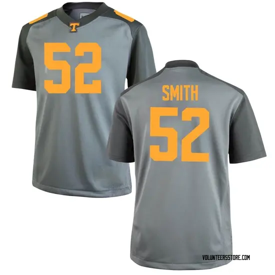 Maurese Smith Nike Tennessee Volunteers Men's Replica College Jersey - Gray