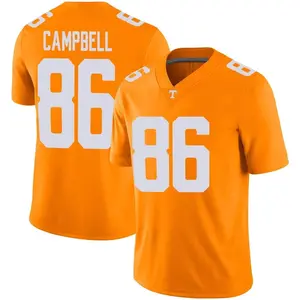 Miles Campbell Nike Tennessee Volunteers Youth Game Football Jersey - Orange