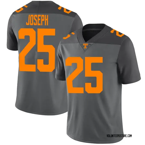 Morven Joseph Nike Tennessee Volunteers Youth Limited Football Jersey - Gray