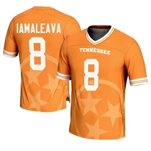 Nico Iamaleava Tennessee Volunteers Men's Game Replica Icon Print Football Jersey - Orange