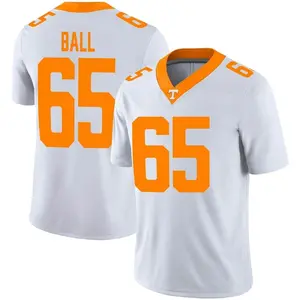 Parker Ball Nike Tennessee Volunteers Men's Game Football Jersey - White