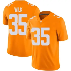 Patrick Wilk Nike Tennessee Volunteers Men's Game Football Jersey - Orange