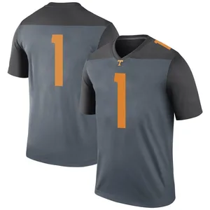 Rickey Gibson III Nike Tennessee Volunteers Youth Legend College Jersey - Gray