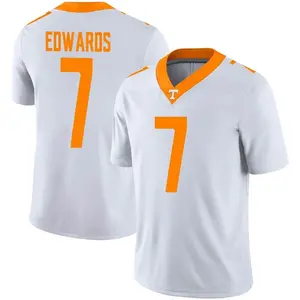 Romello Edwards Tennessee Volunteers Men's Game Football Jersey - White