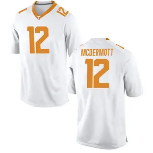 Sully McDermott Nike Tennessee Volunteers Youth Game College Jersey - White