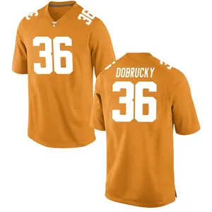 Tanner Dobrucky Nike Tennessee Volunteers Youth Game College Jersey - Orange