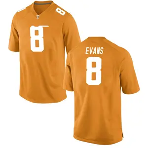 Tiyon Evans Nike Tennessee Volunteers Men's Game College Jersey - Orange