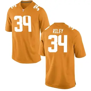 Trel Riley Nike Tennessee Volunteers Men's Game College Jersey - Orange