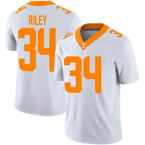 Trel Riley Nike Tennessee Volunteers Men's Game Football Jersey - White