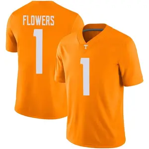 Trevon Flowers Tennessee Volunteers Youth Game Football Jersey - Orange