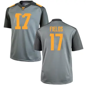 Tyus Fields Nike Tennessee Volunteers Youth Game College Jersey - Gray