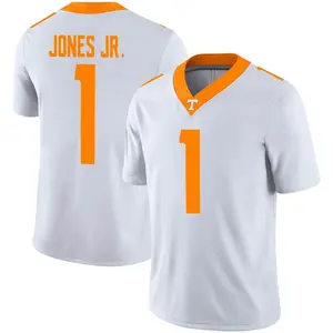 Velus Jones Jr. Nike Tennessee Volunteers Men's Game Football Jersey - White