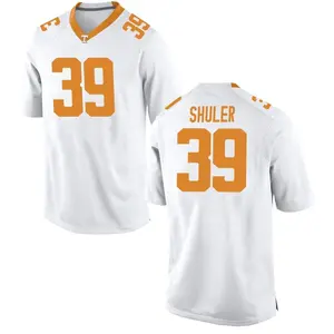 West Shuler Nike Tennessee Volunteers Men's Game College Jersey - White
