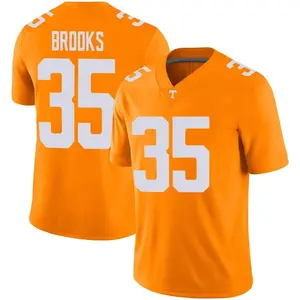 Will Brooks Tennessee Volunteers Men's Game Football Jersey - Orange