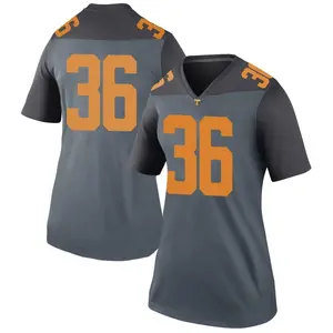 William Wright Nike Tennessee Volunteers Women's Legend College Jersey - Gray